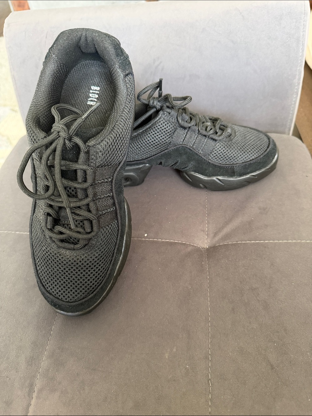 Bloch Women's All-Black Dance Sneakers